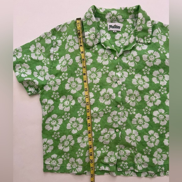 Holiday the Label green floral short set - Picture 10 of 13